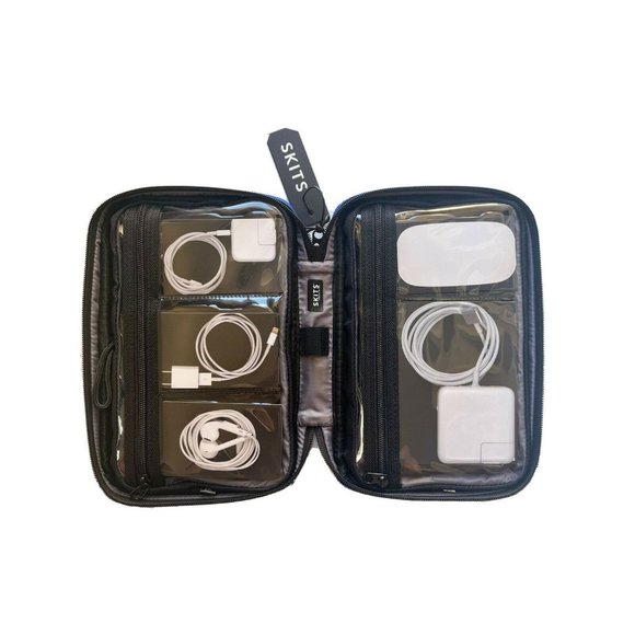 SKITS Unisex Genius Tech Case Electronic Accessory Organizer Case Blue - Picture 8 of 8